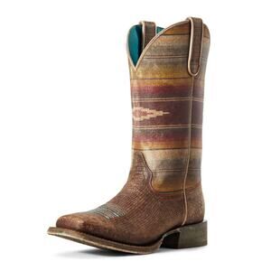Ariat Circuit Savanna Western Mid-Calf Cowboy Boots Rodeo Women's size 8.5